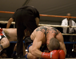 REPUBLIC Muay Thai Coach wins WCK World Championship Muay Thai Boxing Fight